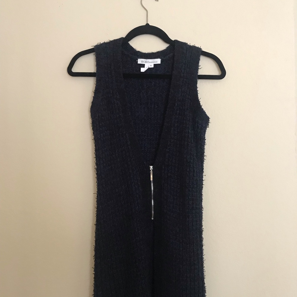 BCBGgeneration winter long vest